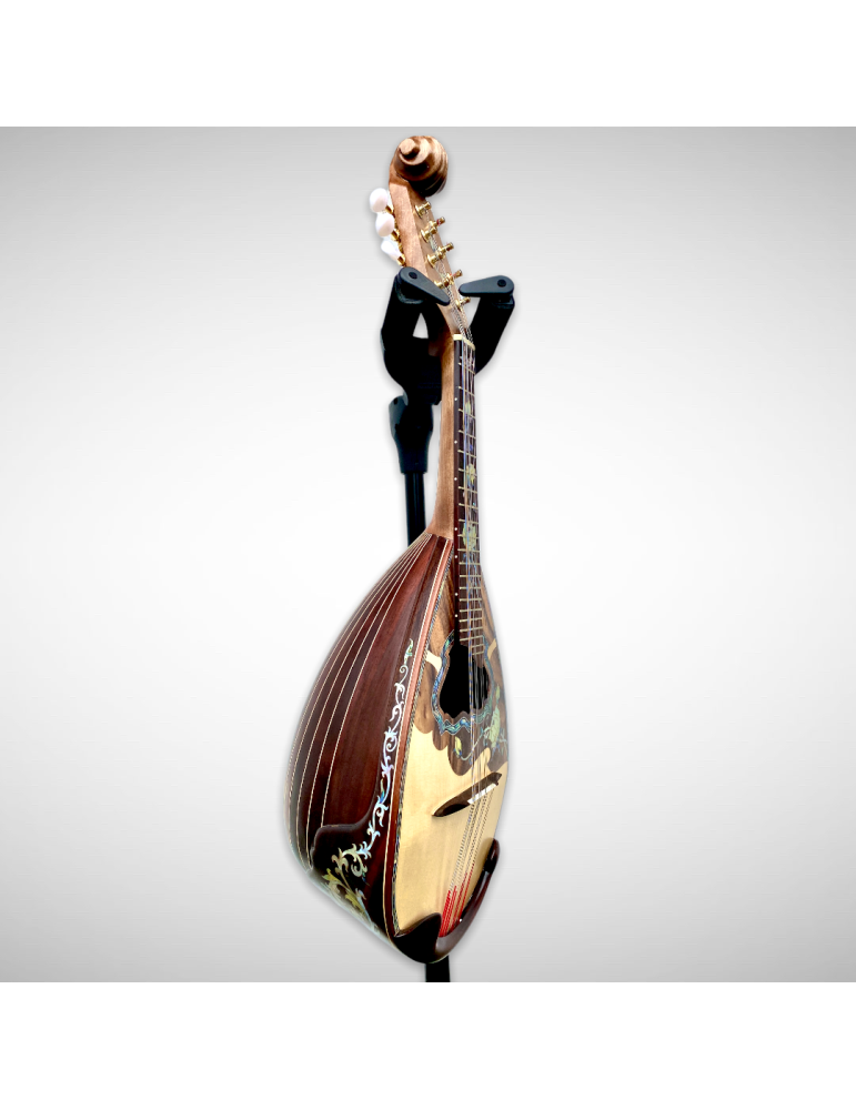 Mandolina napolitana Luthart, diseño cóncavo