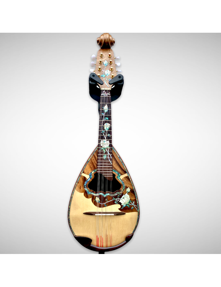 Mandolina napolitana Luthart, diseño cóncavo