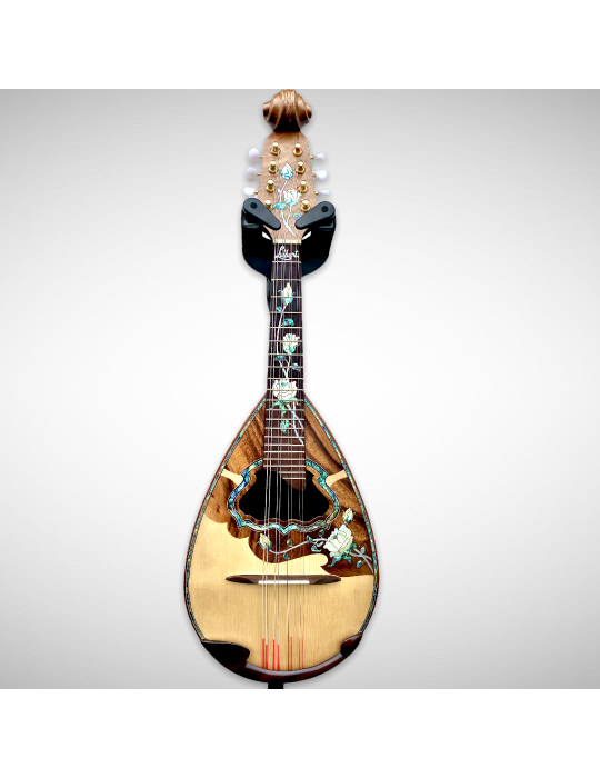 Mandolina napolitana Luthart, diseño cóncavo