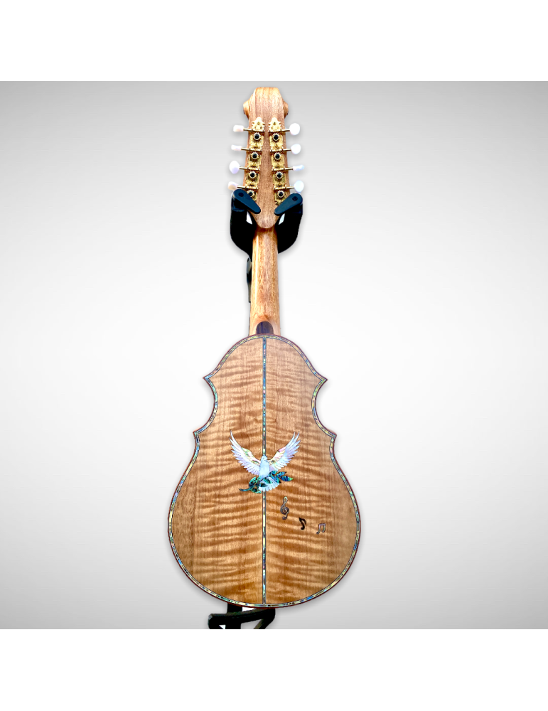 Mandolina Luthart K5-310822 con diseños en nácar