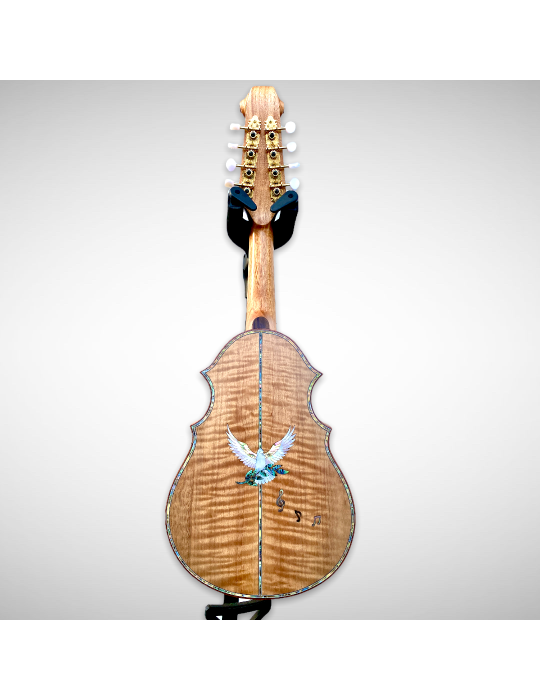 Mandolina Luthart K5-310822 con diseños en nácar