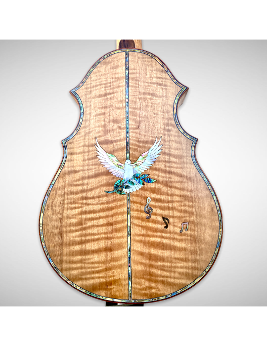 Mandolina Luthart K5-310822 con diseños en nácar
