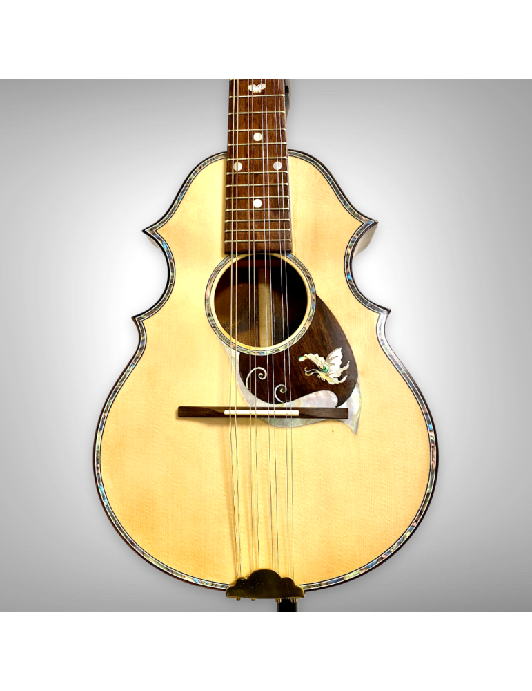 Mandolina K6 con perla, sin maleta, modelo K6-011122-3