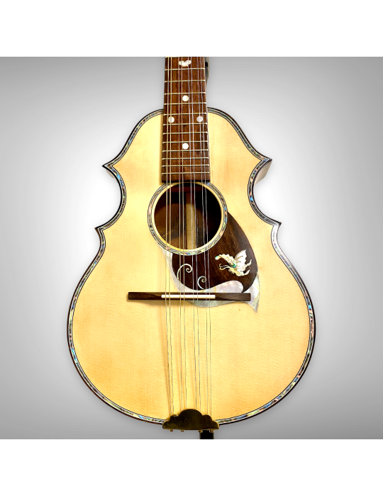 Mandolina K6 con perla, sin maleta, modelo K6-011122-3