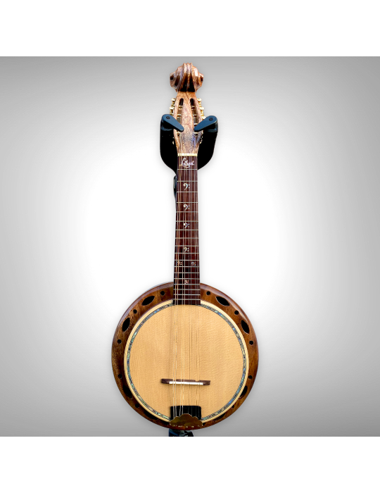 Banjo Luthart de madera pura, modelo BJ081222-2