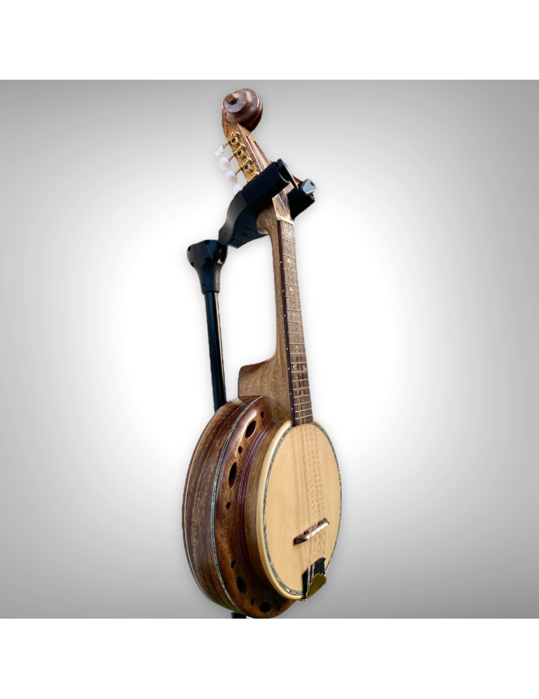 Banjo Luthart de madera pura, modelo BJ081222-2
