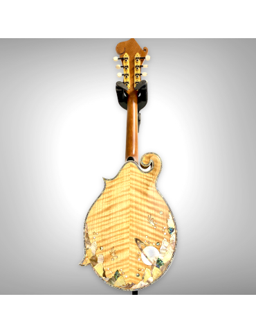 Mandolina F5 Luthart, 8 cuerdas, diseño perla auténtico 2