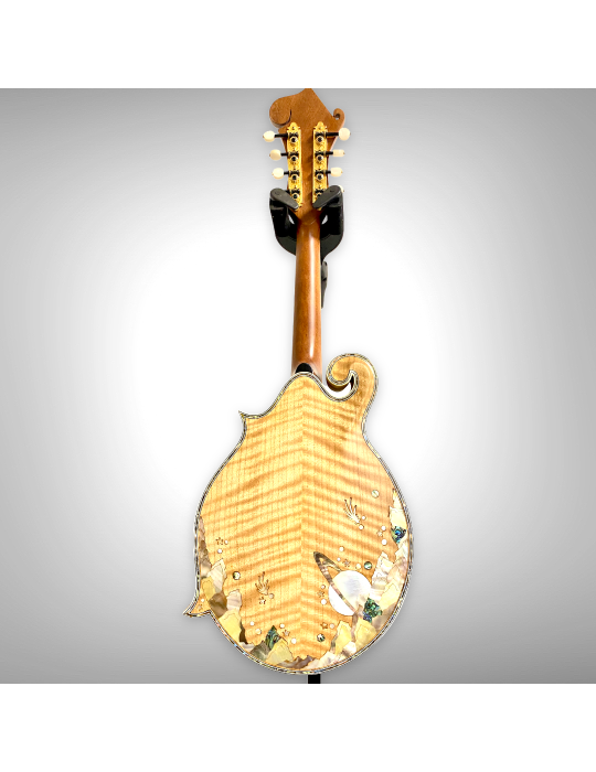 Mandolina F5 Luthart, 8 cuerdas, diseño perla auténtico