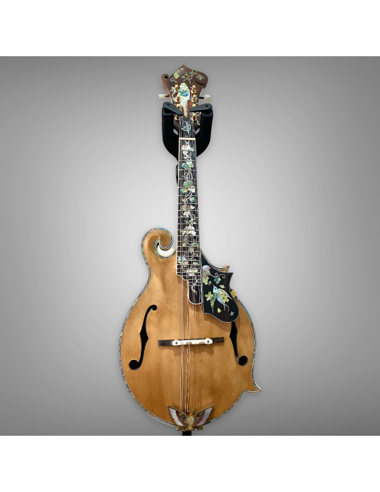Mandolina F5 de Luthart - Diseño en perla de nácar