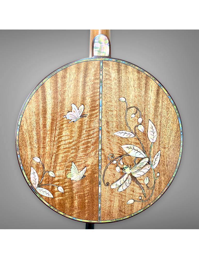 Banjo Luthart 8 cuerdas en madera