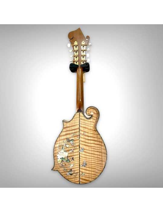 Mandolina Luthart F5, 8 cuerdas, con incrustaciones de nácar