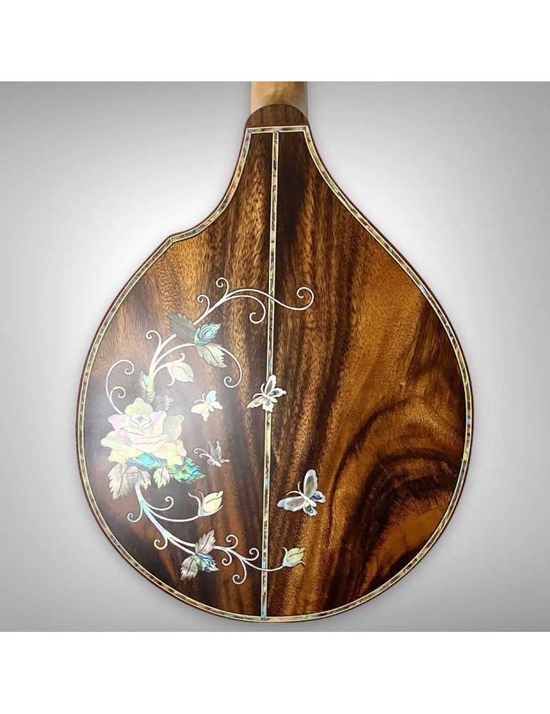 Mandolina Luthart MP con diseño en perla de nácar