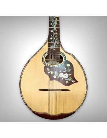 Mandolina Luthart MP con diseño en perla de nácar 2