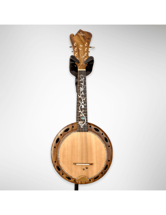 Banjo Luthart BJ5 con plato 100% en madera