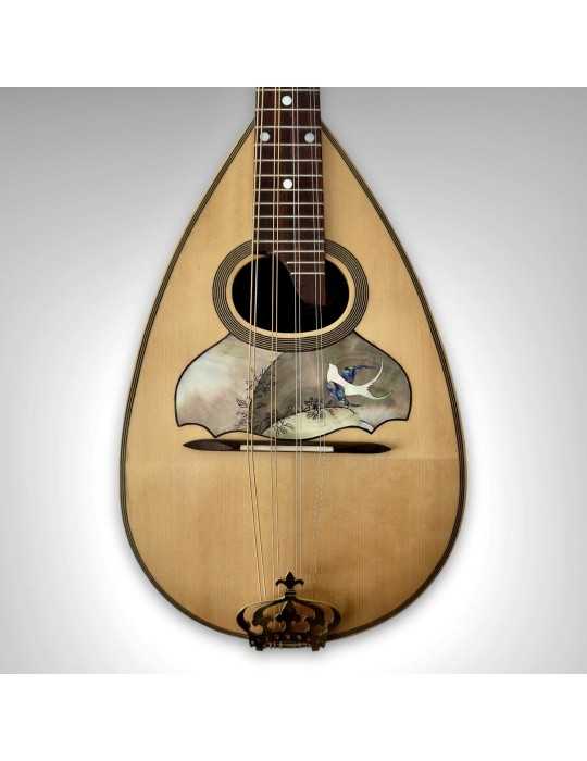 Mandolina Napolitana Luthart con diseño de perla