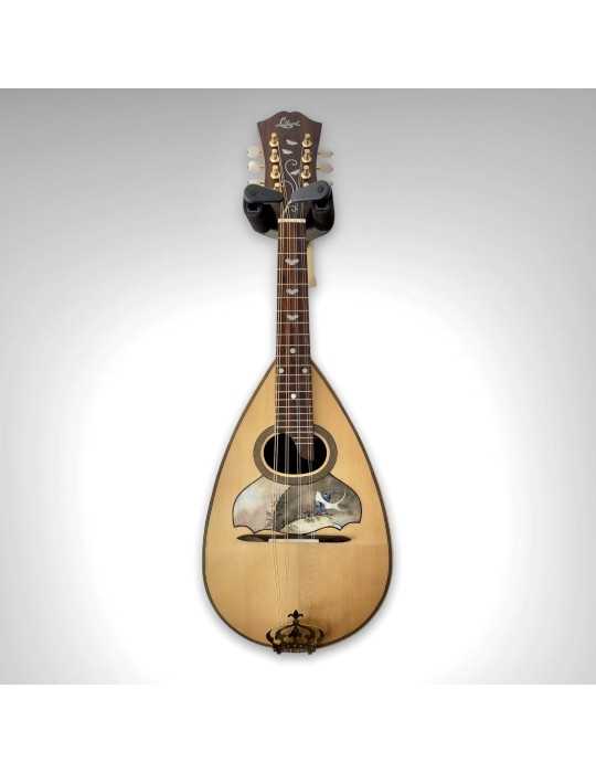 Mandolina Napolitana Luthart con diseño de perla