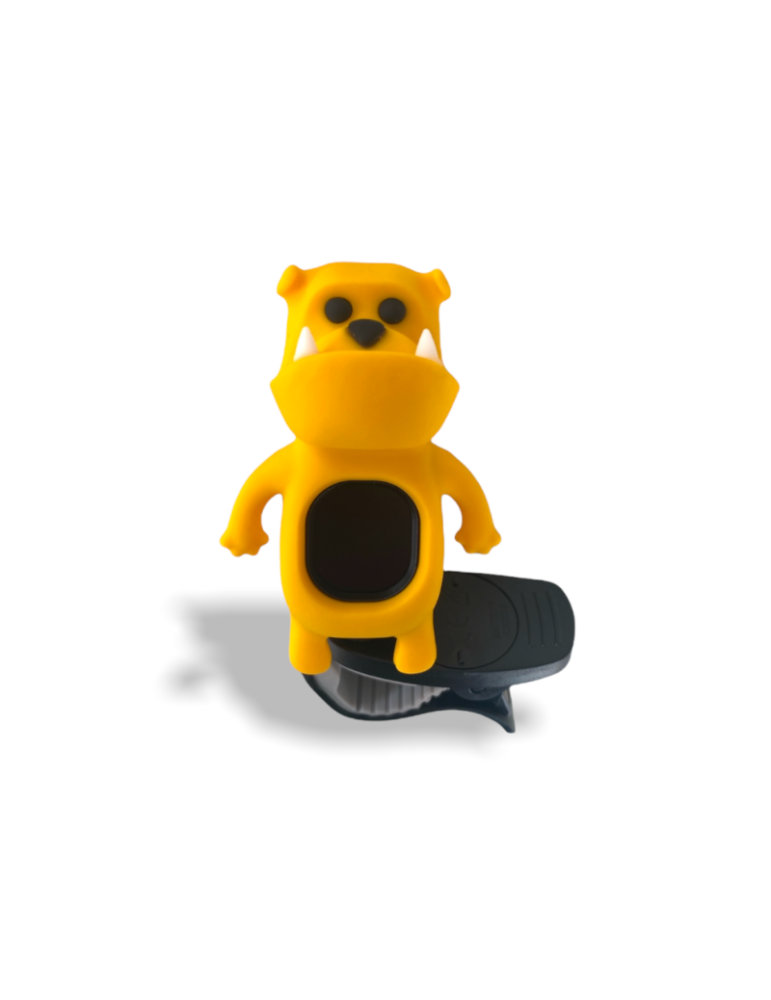 Afinador cromático Perro amarillo para instrumentos