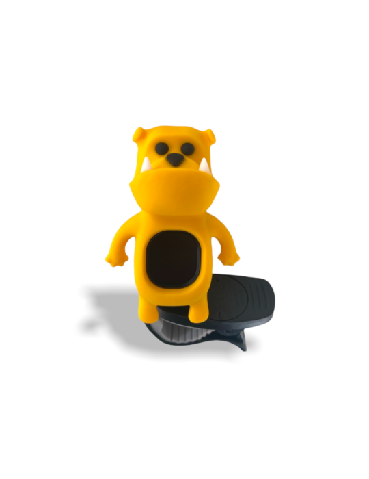 Afinador cromático Perro amarillo para instrumentos
