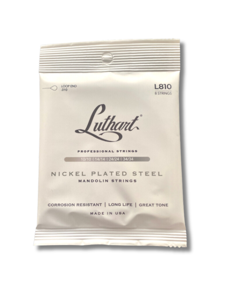 Encordado de Mandolina Luthart® Acero Niquelado 0.10