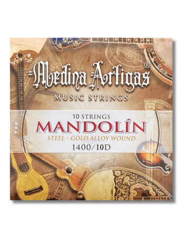 Encordado de Mandolina Set de 10 cuerdas Medina Artiga