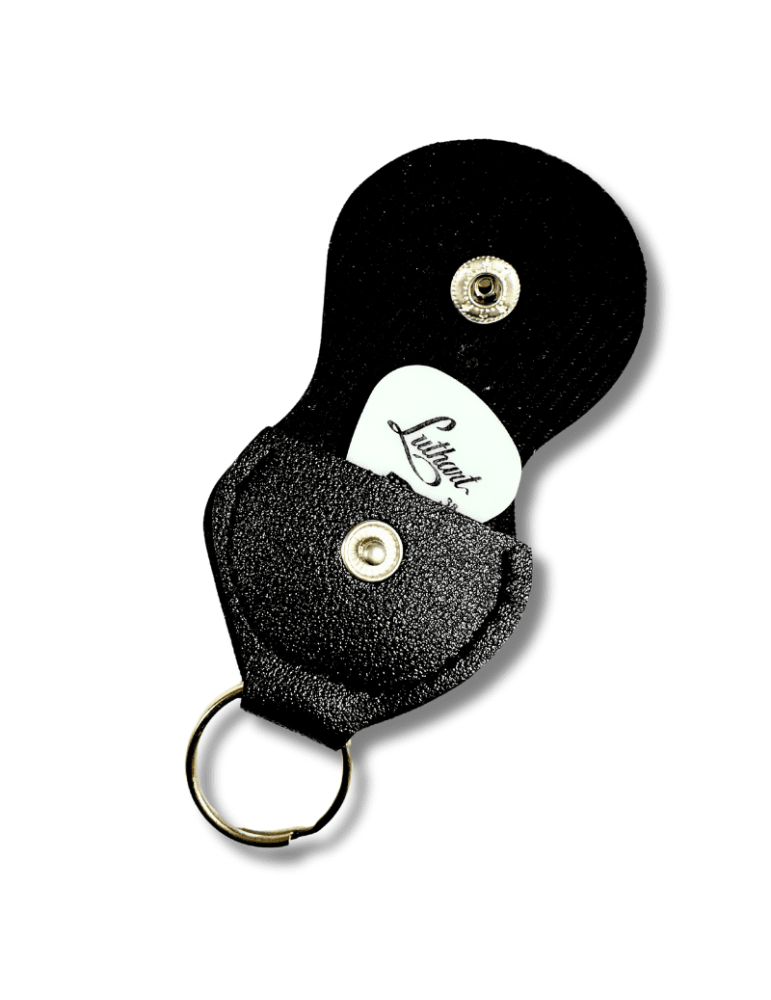 Porta uñeta de eco cuero negro