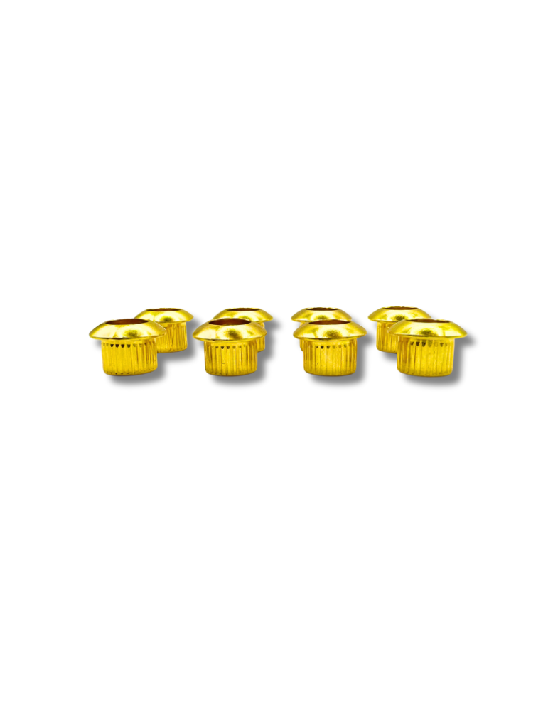 Tapas doradas para clavijeros de instrumentos de cuerda