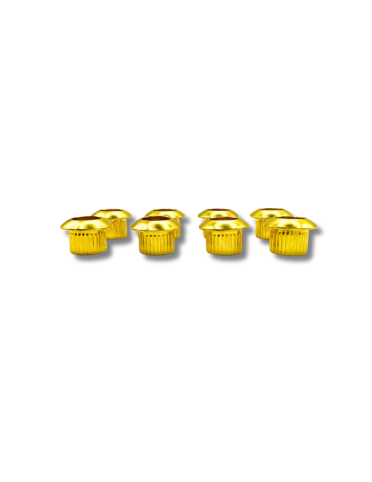 Tapas doradas para clavijeros de instrumentos de cuerda
