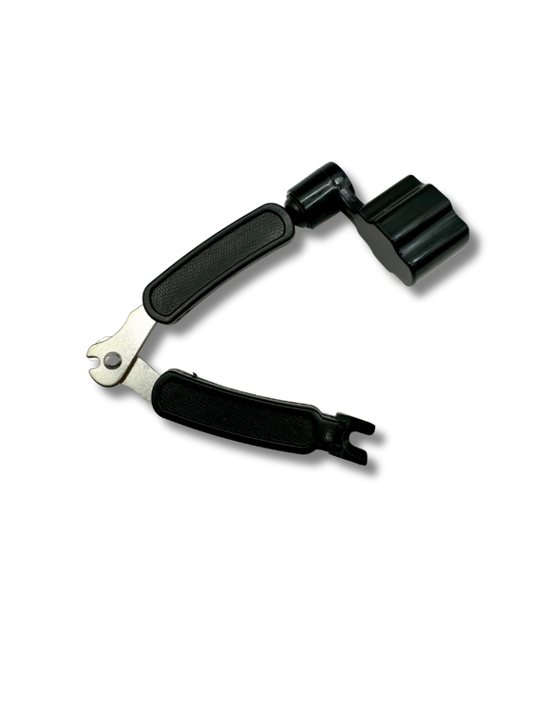 Enrollador y Cortador de Cuerdas para Instrumentos