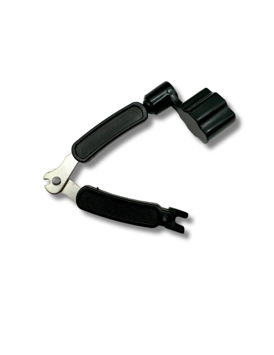 Enrollador y Cortador de Cuerdas para Instrumentos