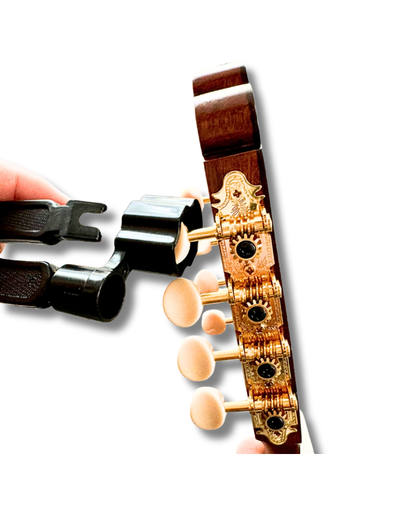 Enrollador y Cortador de Cuerdas para Instrumentos