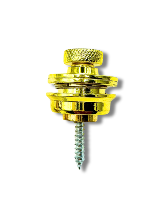 Strap Lock Dorado - Protección para Guitarras