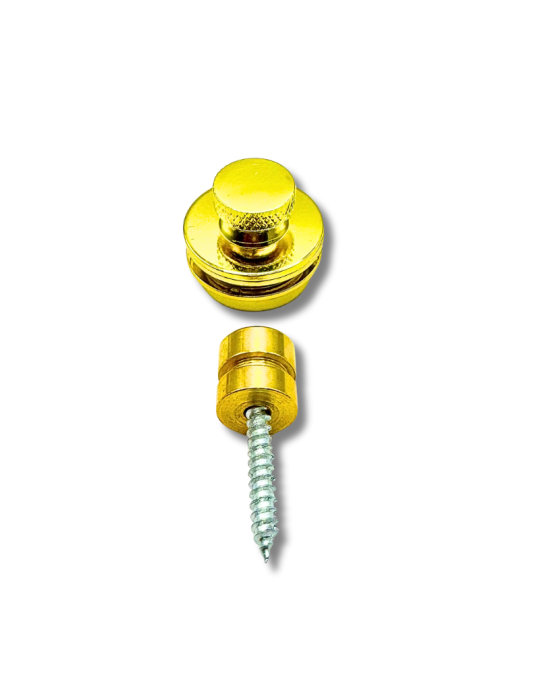 Strap Lock Dorado - Protección para Guitarras