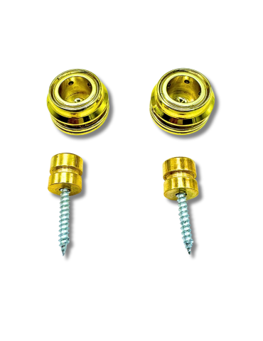 Pack 2 unidades Strap Lock dorado 2