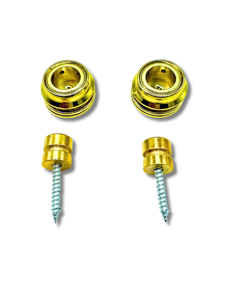 Pack 2 unidades Strap Lock dorado