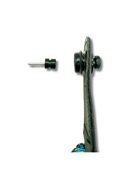 Strap Lock Negro para Guitarra o Bajo
