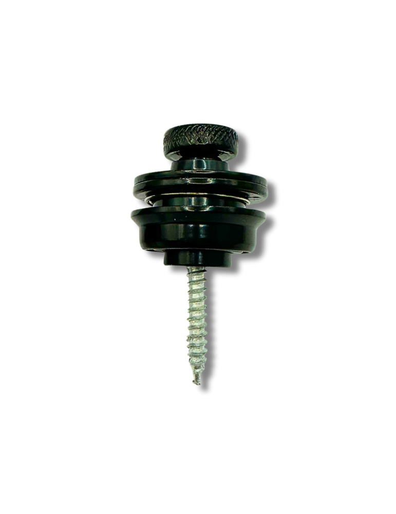 Strap Lock Negro para Guitarra o Bajo