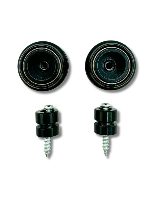 Pack 2 Strap Lock Negro - Seguridad para tu Instrumento