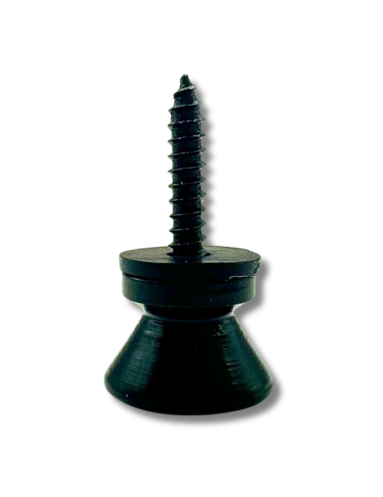 Pin de seguridad Strap Lock negro para instrumentos