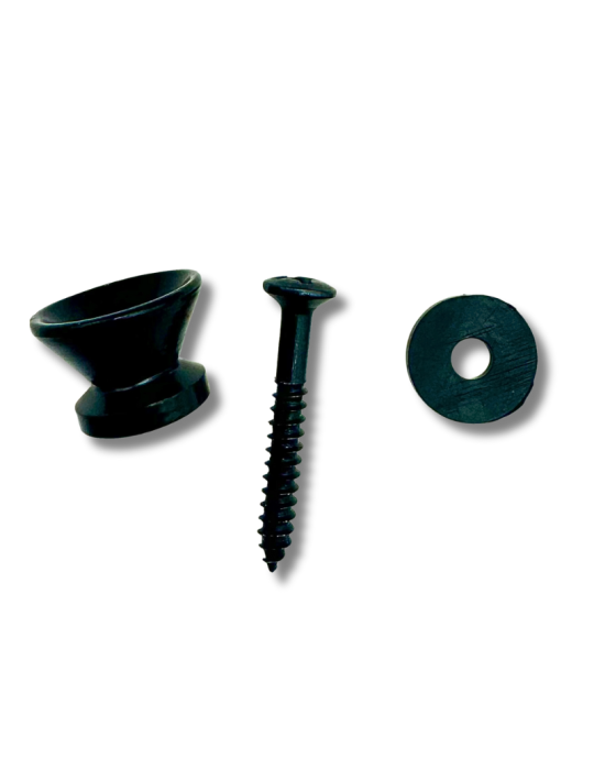 Pin de seguridad Strap Lock negro para instrumentos