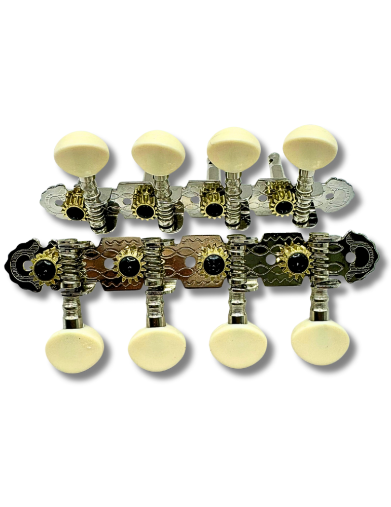 Set completo de clavijeros 8 cuerdas para afinación precisa