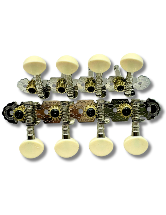Set completo de clavijeros 8 cuerdas para afinación precisa