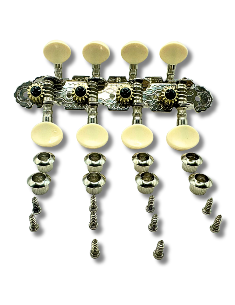 Set completo de clavijeros 8 cuerdas para afinación precisa