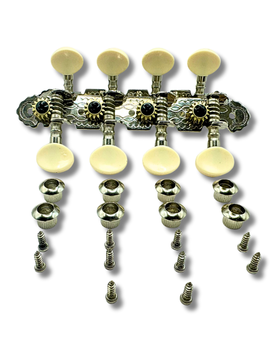 Set completo de clavijeros 8 cuerdas para afinación precisa