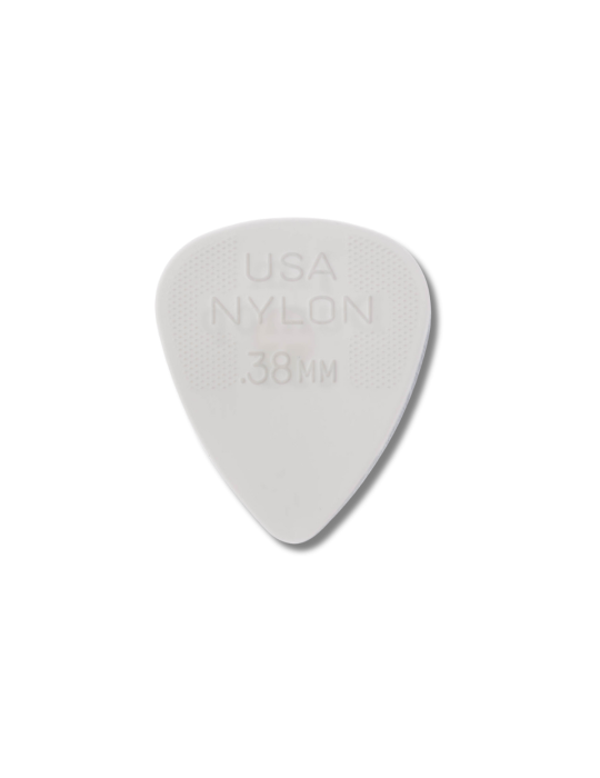 Pack Uñetas Dunlop Nylon 0.38mm - 12 unidades