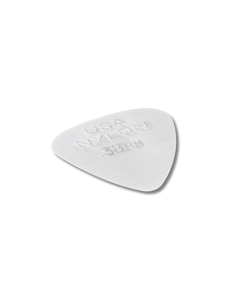 Pack Uñetas Dunlop Nylon 0.38mm - 12 unidades