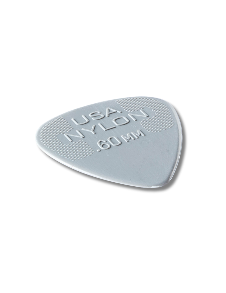 Pack Uñetas Dunlop Nylon 0.60mm - 12 Unidades