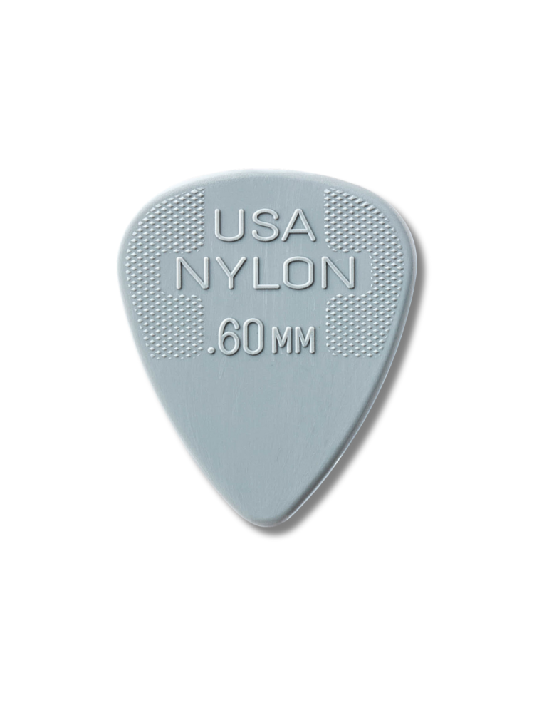 Pack Uñetas Dunlop Nylon 0.60mm - 12 Unidades