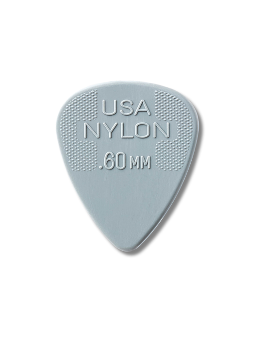 Pack Uñetas Dunlop Nylon 0.60mm - 12 Unidades