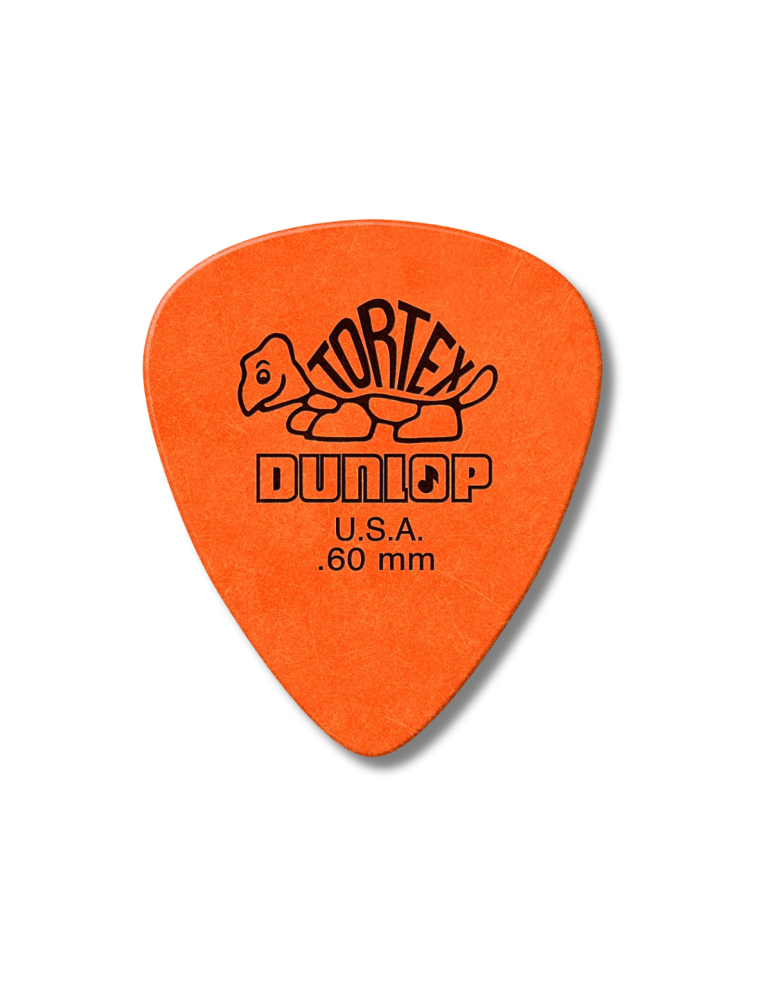 Pack de 12 uñetas Dunlop Tortex 0.60mm