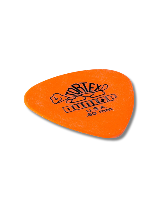 Pack de 12 uñetas Dunlop Tortex 0.60mm